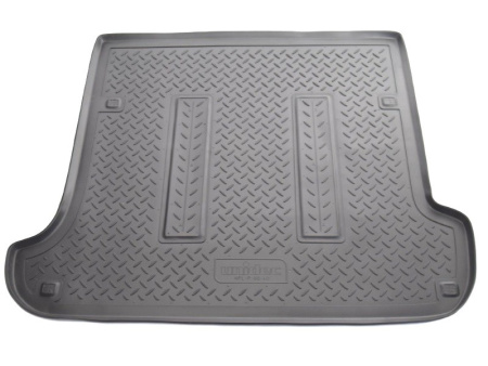 Toyota Land Cruiser Prado (03–) Коврик багажника (полиуретан), серый