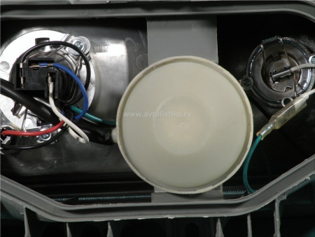 Mercedes W201 190E 190D (82-93) фары передние хромированные с указателями поворотов, комплект 2 шт.