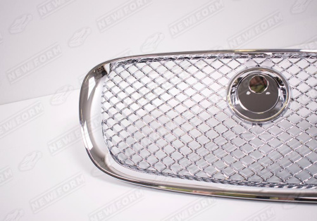 Jaguar XF 1 поколение 2007 - 2011 Решетка радиатора хром