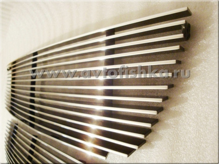 Ford Escape (05-07) решетки радиатора и бампера, алюминиевые, комплект 2 шт.