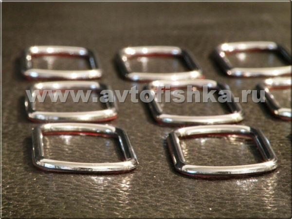 Mercedes ML W163 (98-05) декоративные накладки кнопок управления в салоне хромированные металлические, 17 предметов.