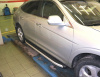 Honda Crosstour (10–) Штатные пороги Alyans
