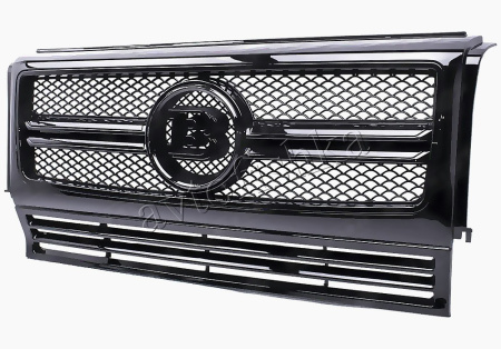 Решетка радиатора BRABUS черная Mercedes G-class W463