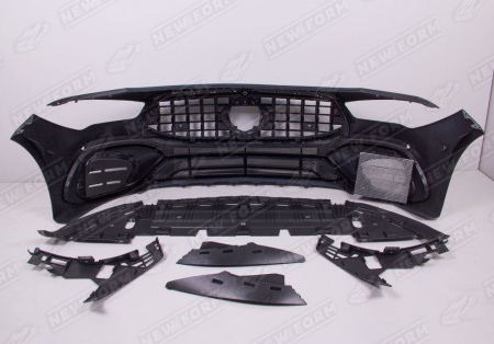 Mercedes-Benz CLA-Klasse C118/X118 2019 - н.в. Передний бампер 4.5 AMG черный