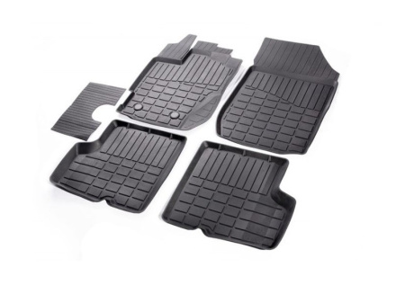 Skoda Yeti (14–) Коврики салона (литьевые), чёрные
