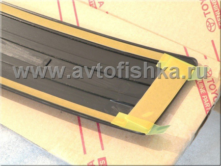 Lexus RX330, RX350, RX400H (03-08) накладка защитная на задний бампер с надписью "Lexus", черный пластик, оригинал.