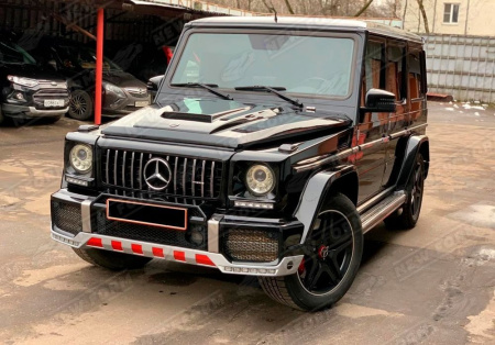 Решетка радиатора AMG GT хром Mercedes G-class W463