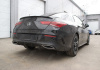 Mercedes-Benz CLA-Klasse C118/X118 2019 - н.в. Диффузор заднего бампера с черными насадками 4.5 AMG