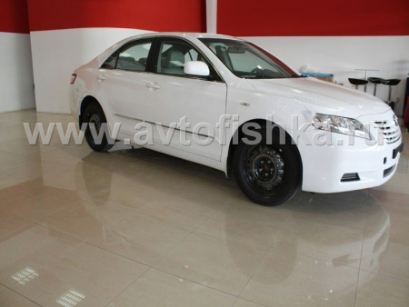 Toyota Camry V40 (06-) молдинги на двери боковые с хромированными вставками, неокрашенные, комплект 4 шт.