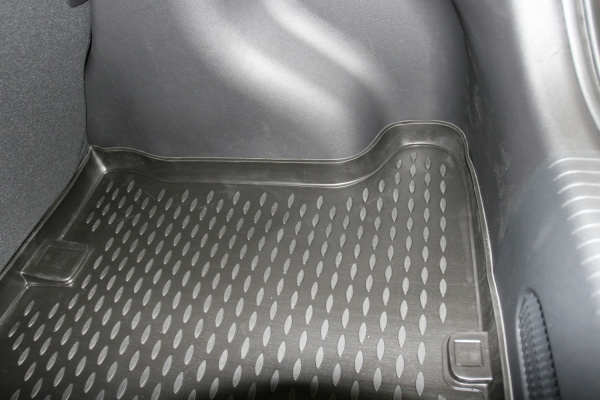 Коврик в багажник HYUNDAI Solaris, 2010-2014, 2014-2016 хб. (полиуретан)