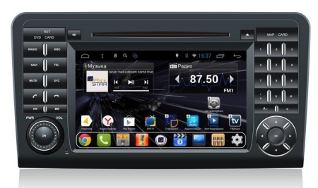 Автомагнитола с навигацией для Mercedes-Benz ML W164 (2005-2012), Mercedes-Benz GL X164 (2005-2012)