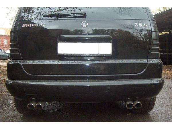 Mercedes ML-Class W163 (97-05) Накладка BRABUS на низ пятой двери