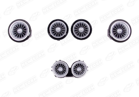 Mercedes-Benz G-Klasse W464 2018 - н.в. Комплект передних и задних воздуховодов вентиляции и отопления салона Aviator