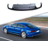 Диффузор S7 для Audi A7 штатная версия 2016-2018