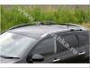 Nissan Qashqai (06-) рейлинги продольные на крышу, алюминиевые серебристые, комплект.
