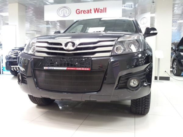 Great Wall Hover H3 (10–13) Защита радиатора, чёрная