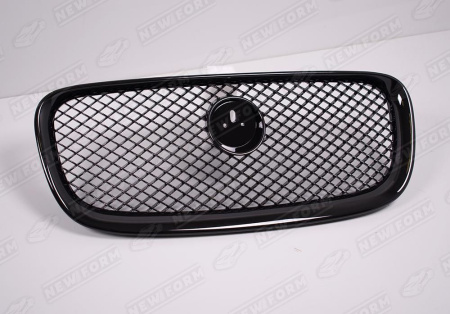 Jaguar XF 1 поколение (рестайлинг) 2011 - 2015 Решетка радиатора черная