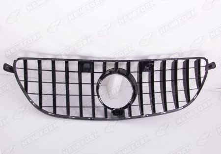 Mercedes-Benz GLE-Klasse W166 2015 - 2018 Решетка радиатора AMG GT черная на бампер 6.3 AMG