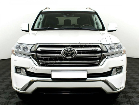 Toyota Land Cruiser (15–) Комплект накладок переднего и заднего бамперов EXECUTIVE. Цвет: белый перламутр