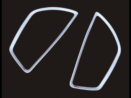 Kia Soul (2009-) хромированные накладки на задние фонари