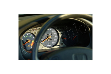 Honda Civic (96-00) светодиодные шкалы (циферблаты) на панель приборов - SPOON дизайн