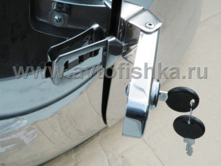 Mitsibishi Pajero 4 (07-14) контейнер (бокс) запасного колеса 265/70R16; 265/65R17; 265/60R18