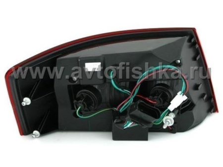 Audi A6 (05-) фонари задние светодиодные тонированные, комплект 2 шт.