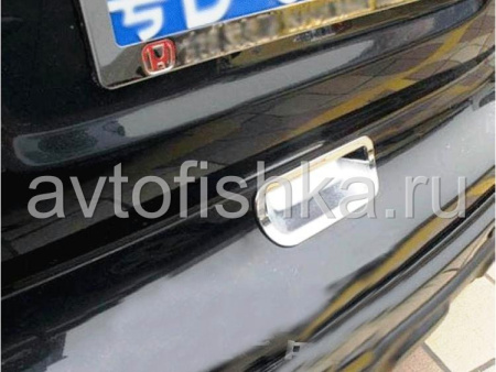 Honda CR-V (12-) хромированная пластиковая накладка на ручку задней двери
