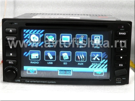 Toyota 4 Runner, Hilux до 2006 головное устройство с GPS навигацией, TV