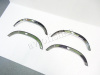 Mercedes Benz W124 с широким молдингом накладки на арки крыльев из полированной нержавеющая сталь, комплект 4 шт.