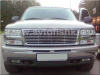 Chevrolet Tahoe, Suburban (99-06) решетка радиатора хромированная пластиковая, горизонтальный дизайн