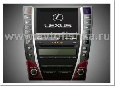 Lexus ES350 автомагнитола, штатное головное устройство с GPS навигацией