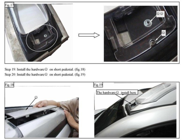 Nissan X-Trail T31 (07-) рейлинги продольные на крышу, дизайн "Оригинал", установочный комплект.