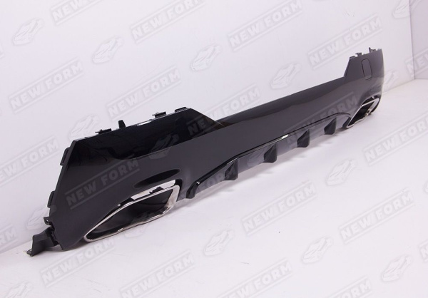 BMW 4 серия G22/G23 2020 - н.в. Диффузор с насадками M440i хром