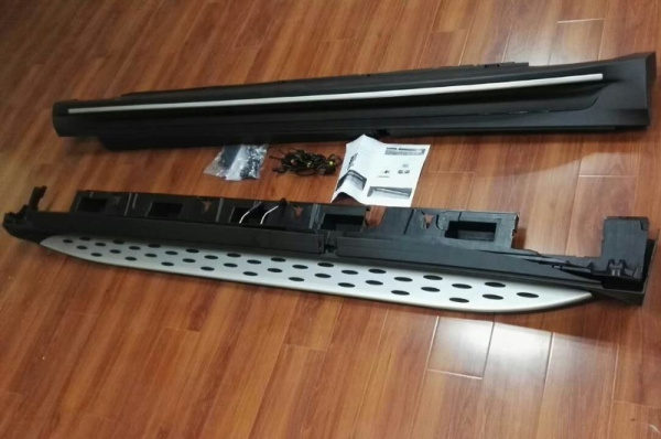 Mercedes-Benz GLE-Klasse (15–) Пороги OEM со светодиодной подсветкой