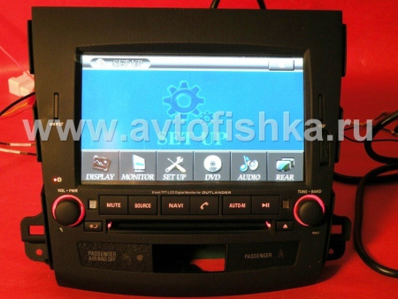Mitsubishi Outlander XL штатное головное устройство с GPS и HD экраном 8 дюймов, PMS, TC-8094, DID7027, TOD-8092GB, Intro CHR-6753 XL, Redpower 7020HD
