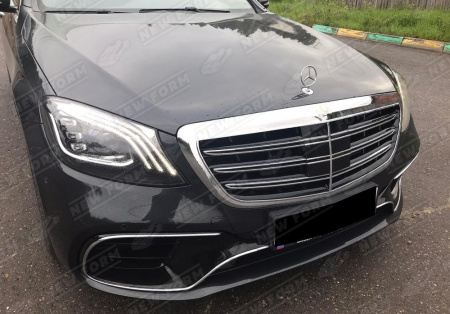 Mercedes-Benz S-Klasse W222 2013 - 2017 Комплект рестайлинга 6.3 AMG с оптикой