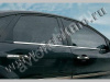 Kia Rio (2011-) молдинги окон нижние из нержавеющей стали, 6 шт.