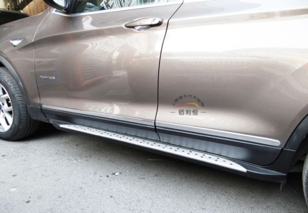 BMW X3 (10–14) Молдинги на двери, 4 части, ABS хром.