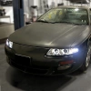 Chrysler Sebring, Dodge Avenger (95-00) фары линзованные передние хромированные, светодиодные