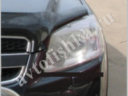 Защита передних фар прозрачная Chevrolet Captiva 2006-2011