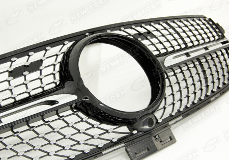 Mercedes-Benz GLE-Klasse W166 2015 - 2018 Решетка радиатора Diamond Sport черная