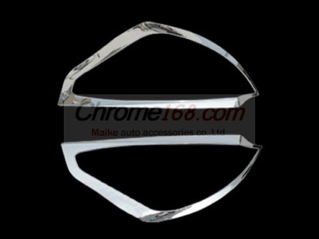 Ford Fiesta (08-) хэтчбек хромированные декоративные накладки на задние фонари, комплект 2 шт.