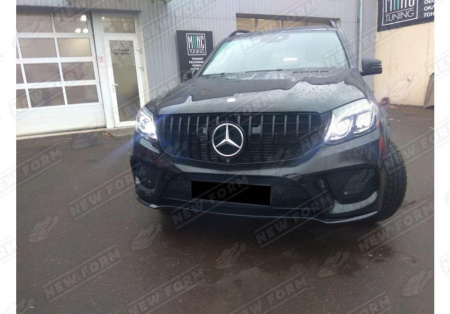 Mercedes-Benz GLS-Klasse X166 2015 - 2019 Решетка радиатора AMG GT черная