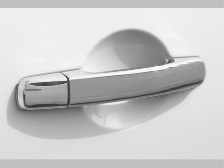 Nissan Pathfinder R51 накладки на дверные ручки из нержавеющей стали, комплект 2 штуки