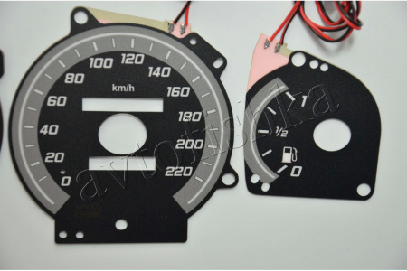 Hyundai Sonata светодиодные шкалы (циферблаты) на панель приборов