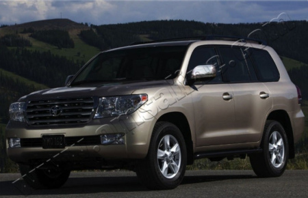 Накладки на зеркала, нерж., 2 части