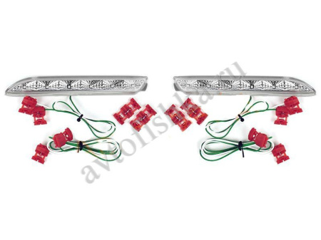 Lexus RX300/GX470 (98-03) фонари заднего бампера светодиодные, комплект 2 шт.