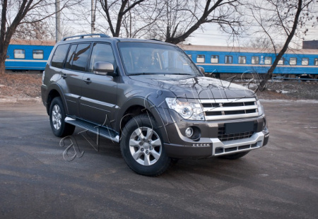 Mitsubishi Pajero 4 (06 – 15) накладки | реснички на фары