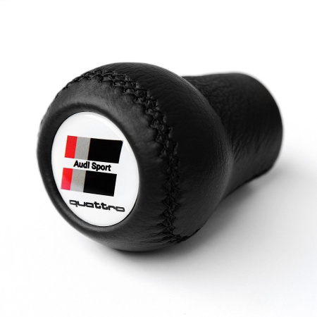 Audi Sport Quattro Кожаная ручка КПП B2 80 90 100 200 A6 C5 A4 B5 RS4 B5 A8 D2